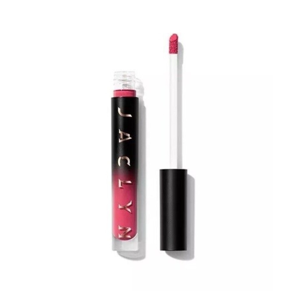 JACLYN Cosmetics Poutspoken Liquid Lipstick - "EASY PEASY" - Full Size - In Box